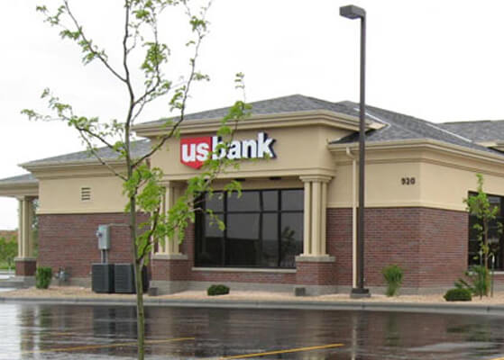 Entracne view of a US Bank location